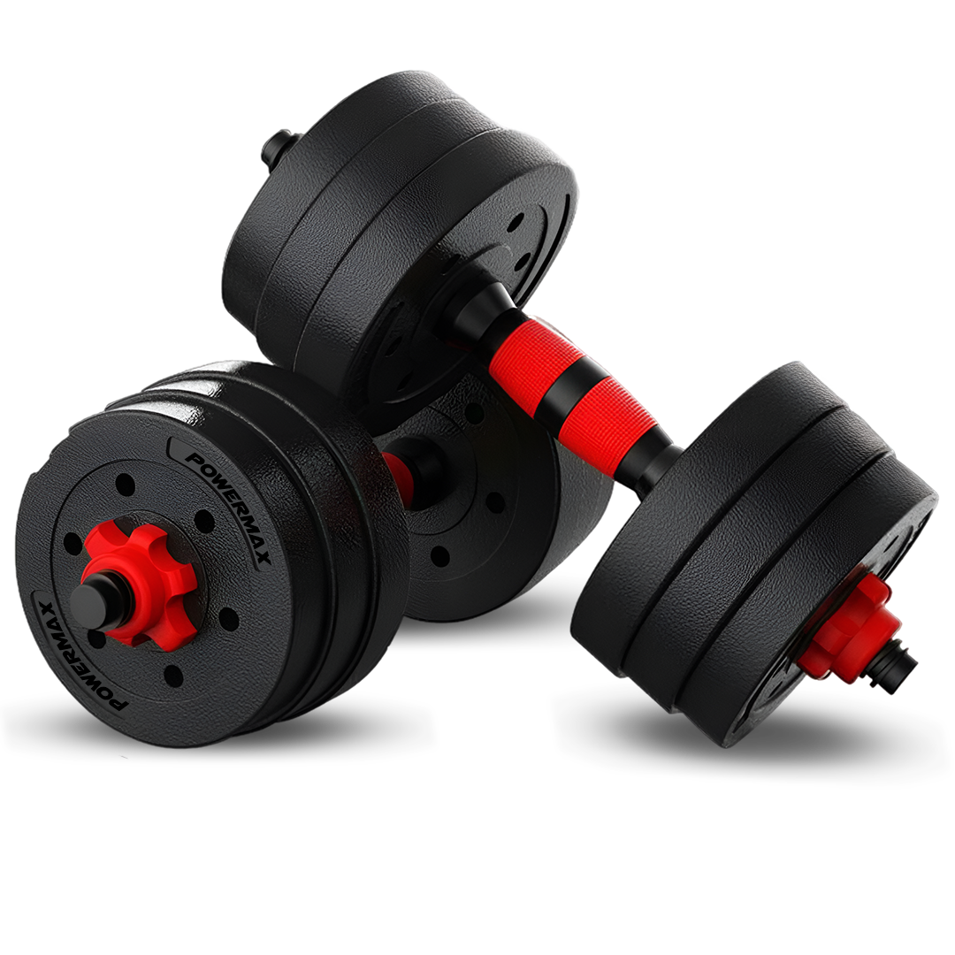 PDKS-20P Adjustable PVC Cement Kettlebell Dumbbells Set