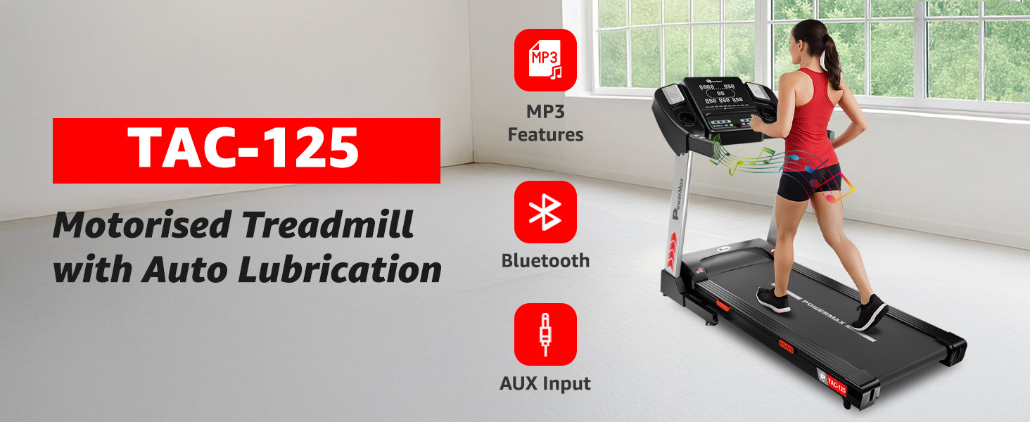 TAC-125 AC Motorised Treadmill