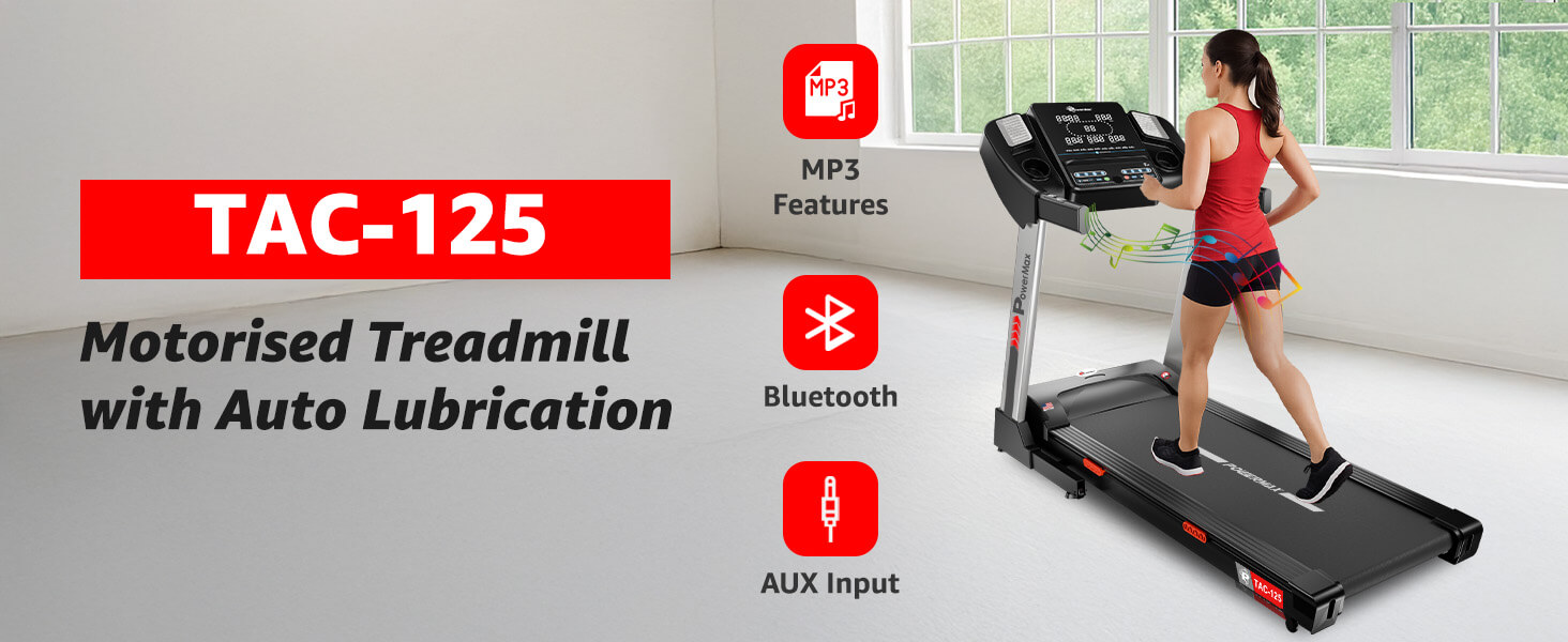 TAC-125 AC Motorised Treadmill