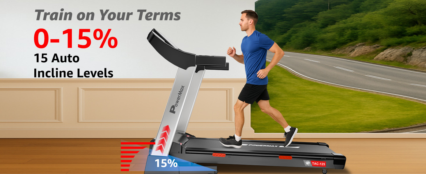 TAC-125 AC Motorised Treadmill