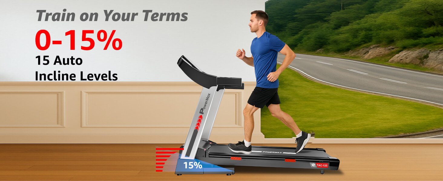 TAC-125 AC Motorised Treadmill