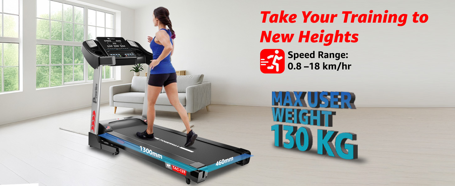 TAC-125 AC Motorised Treadmill