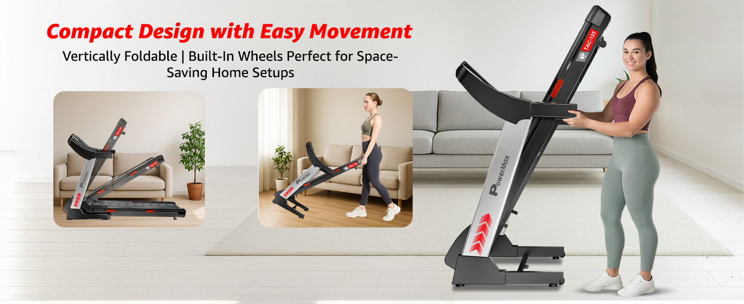 TAC-125 AC Motorised Treadmill