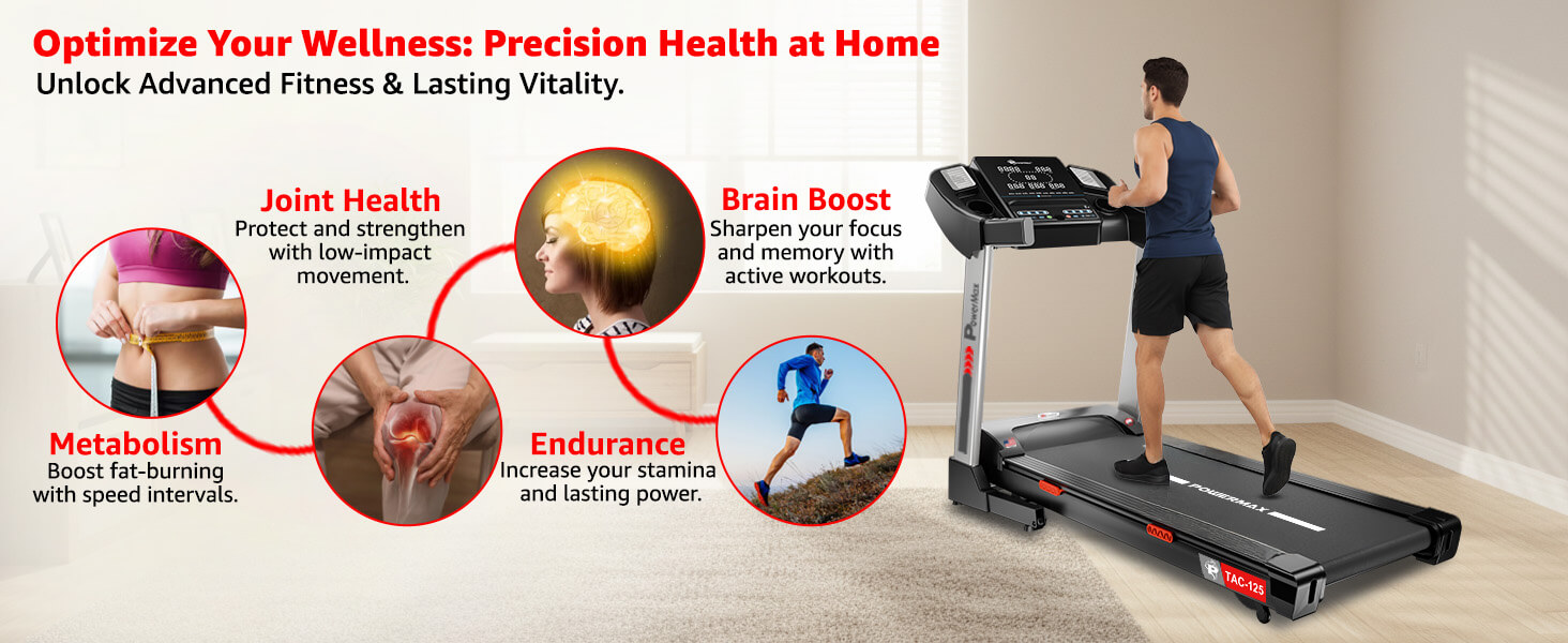 TAC-125 AC Motorised Treadmill