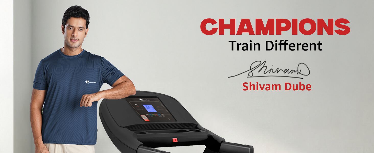 PowerMax TD-M1 Motorized Treadmill with Android and iOS App