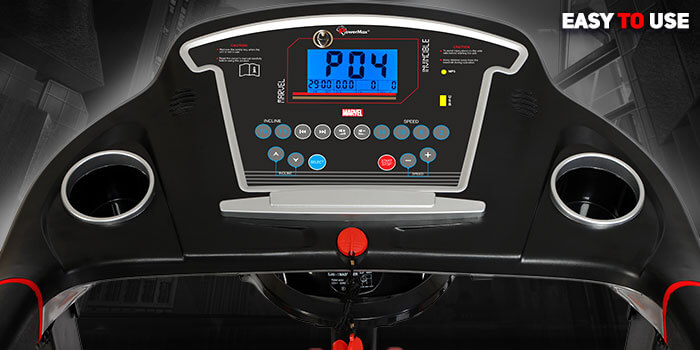 buy powermax x marvel mta-2300m multifunction treadmill with semi-auto lubrication