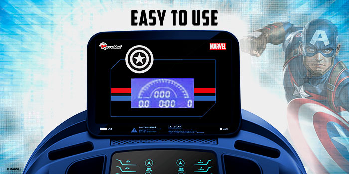buy powermax x marvel mtc-3600 ac motorized treadmill with auto lubrication and auto incline