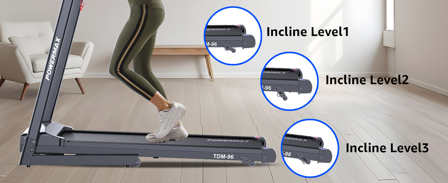 TDM-96® Motorized Treadmill with Bluetooth App