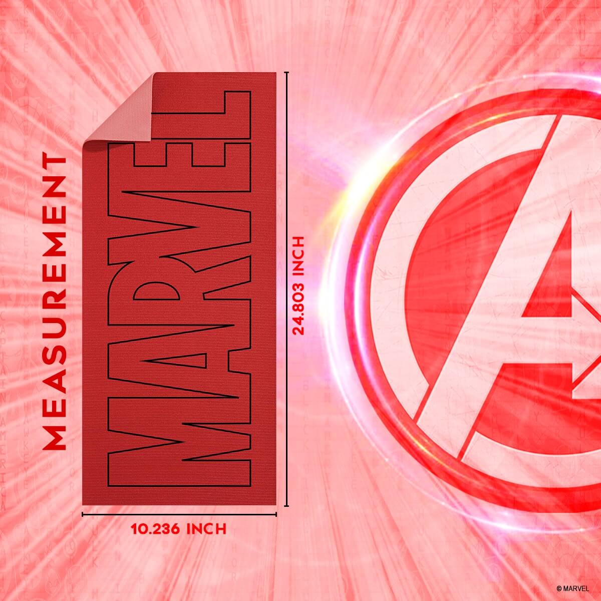 buy powermax x marvel yp6-1.1 marvel pvc yoga mat with bag for gym workout