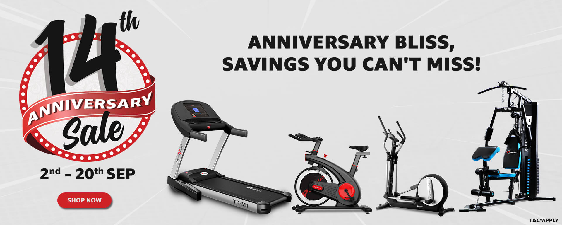 14th Anniversary Sale