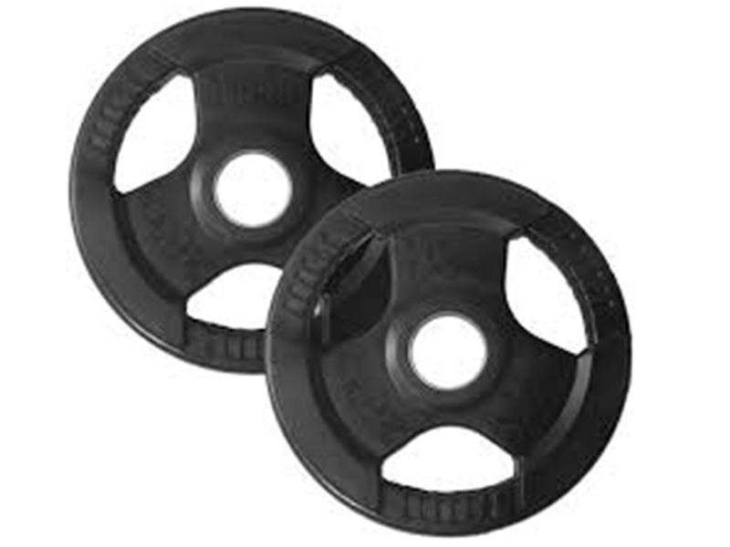 Rubber Coated Olympic (50mm) Plates - Black