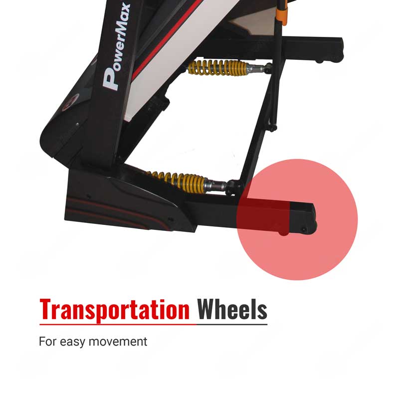 TDA-125 Motorised treadmill with auto lubricating