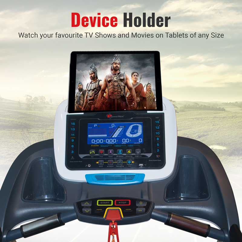 TDA-350 Motorised Treadmill with 400m Track UI