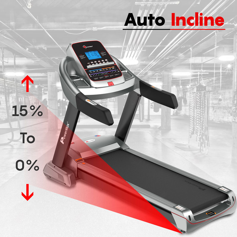 TAC-510 4.5HP AC Commercial Motor Treadmill with 7.1in LCD Display