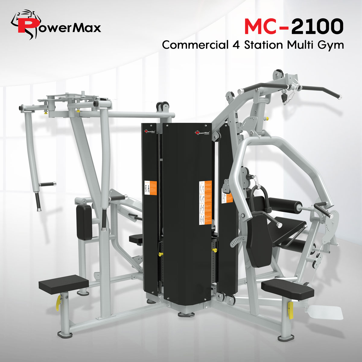 MC-2100 Commercial 4 Station Multi Gym