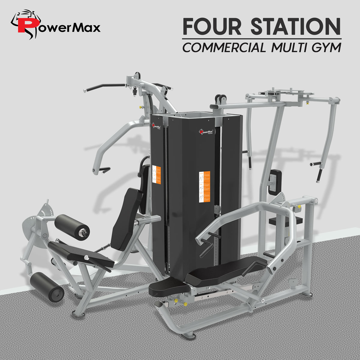 MC-2100 Commercial 4 Station Multi Gym