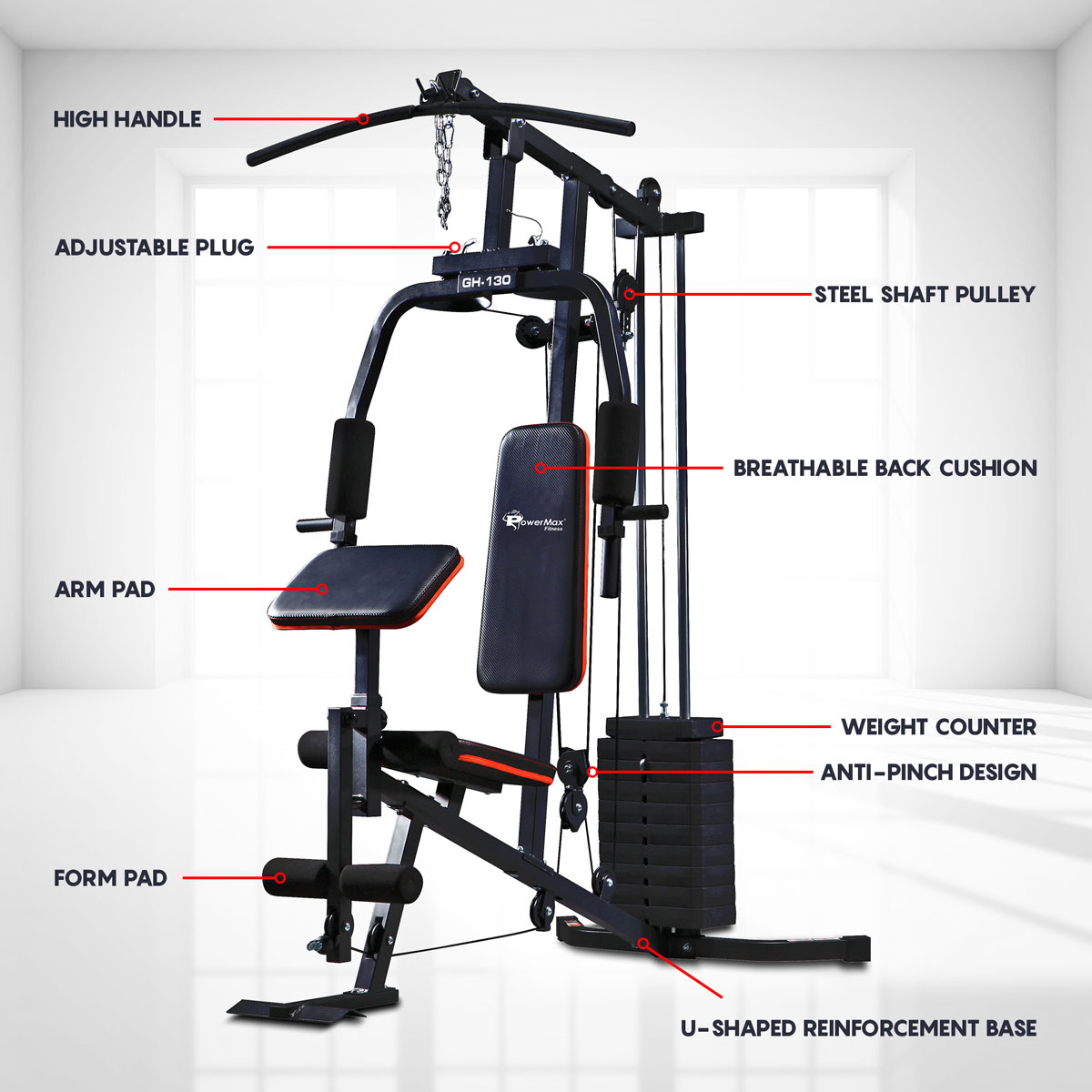 GH 130 Home Gym for Complete Workout