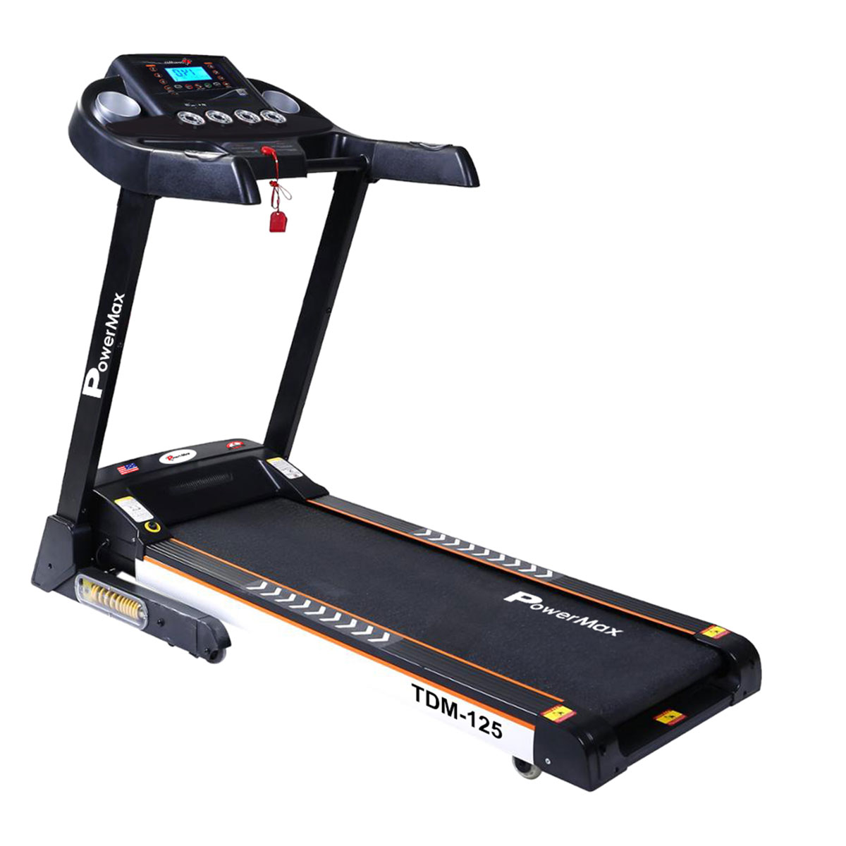 TDM-125 Semi-Auto Lubricating Treadmill with Android & iOS App