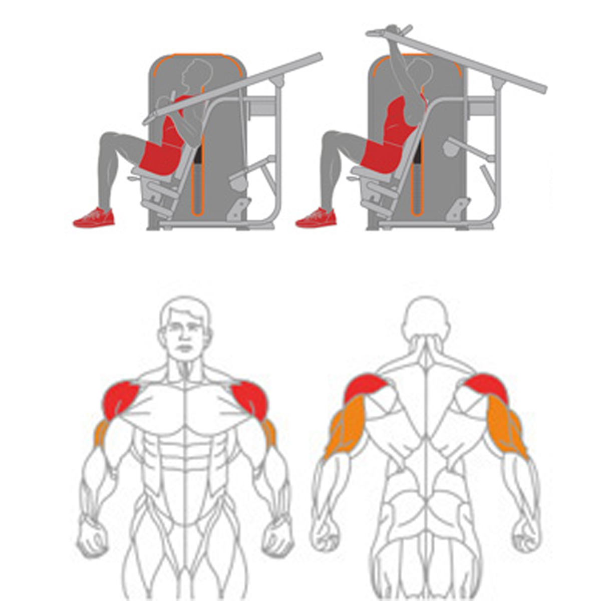 Converging Shoulder Press