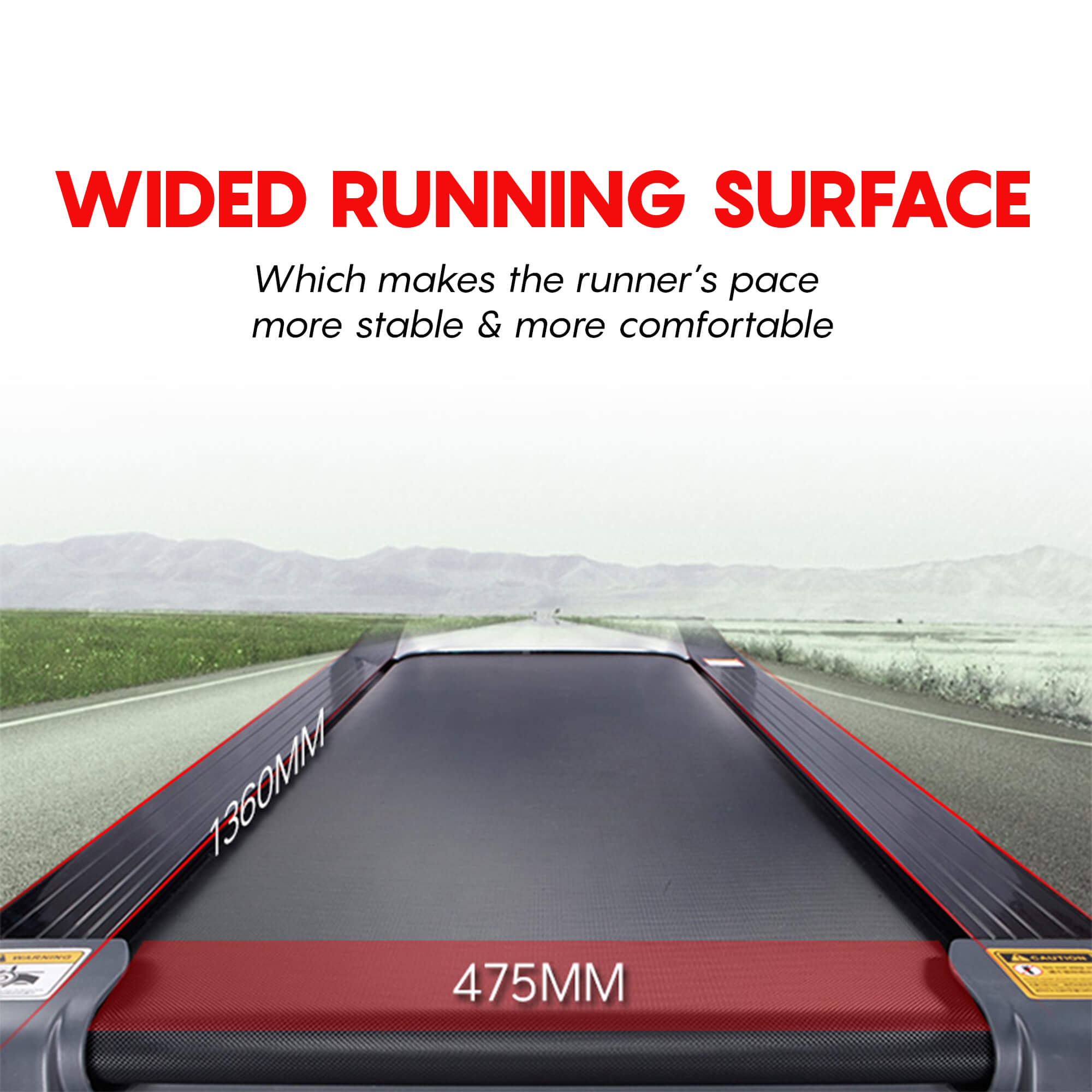 Semi-Commercial AC Motorized Treadmill