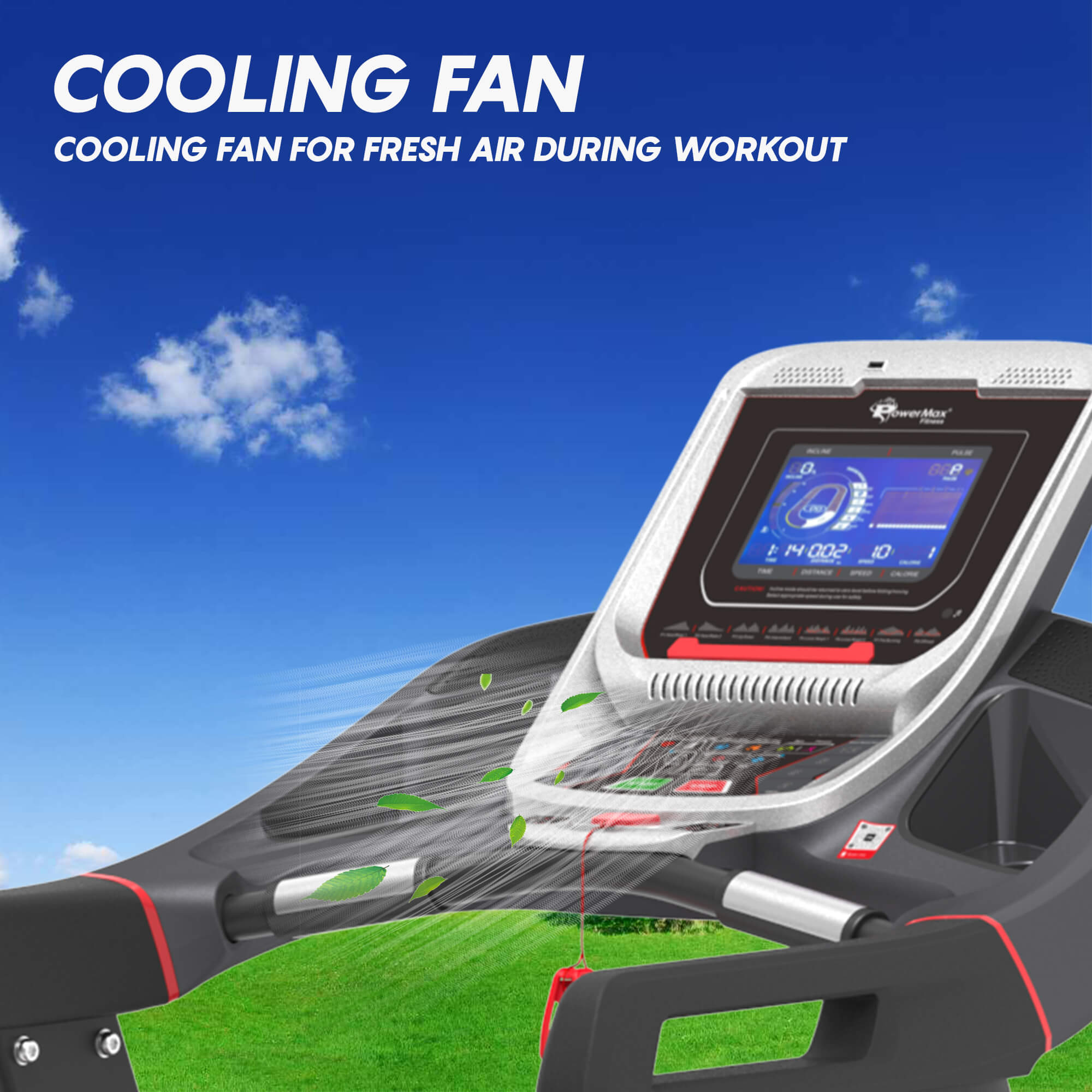 TAC-515 Commercial Motorized AC Treadmill with Android & iOS App