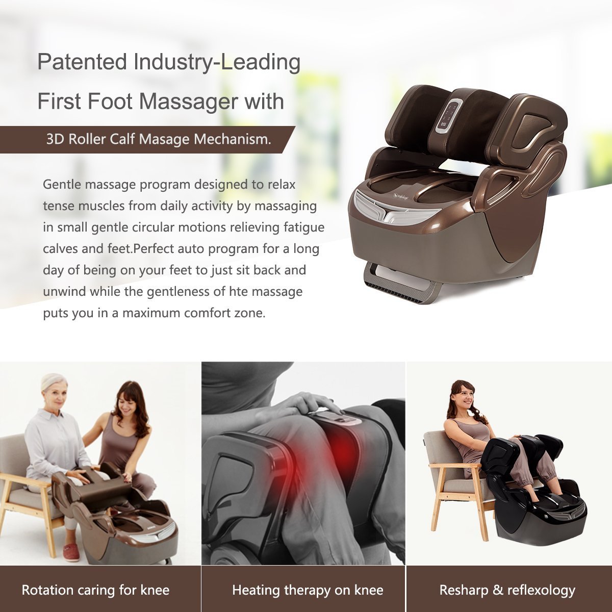 Indulge IF-868 Leg Massager