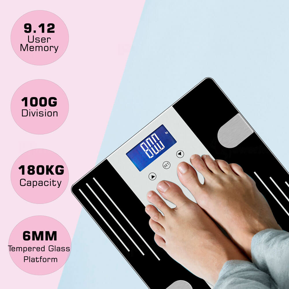 PowerMax Fitness BCA-07 Digital Body Composition Analyzer