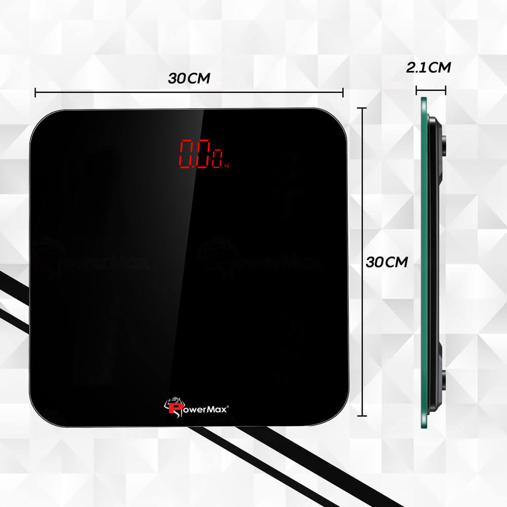 PowerMax Fitness BSD-3 Digital Personal Bathroom Body Weight Scale