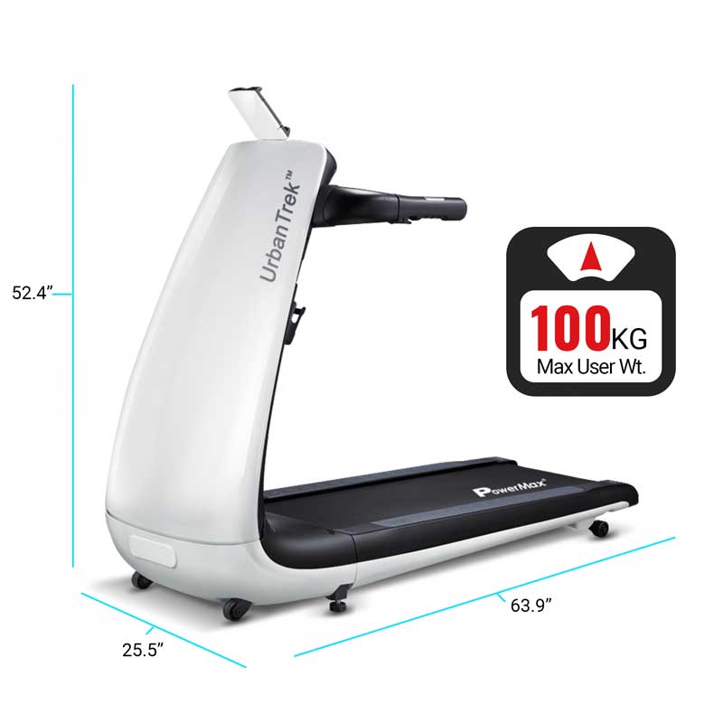 UrbanTrek™ TD-M6 100% Pre-Installed, Multi-Feature, 100% Flat Treadmill