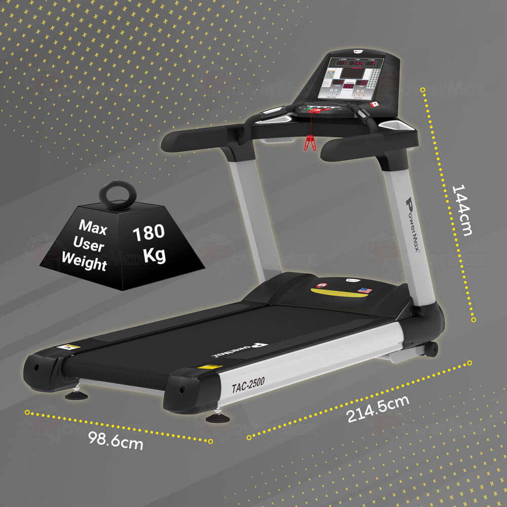 TAC-2500 Commercial Motorized AC Treadmill