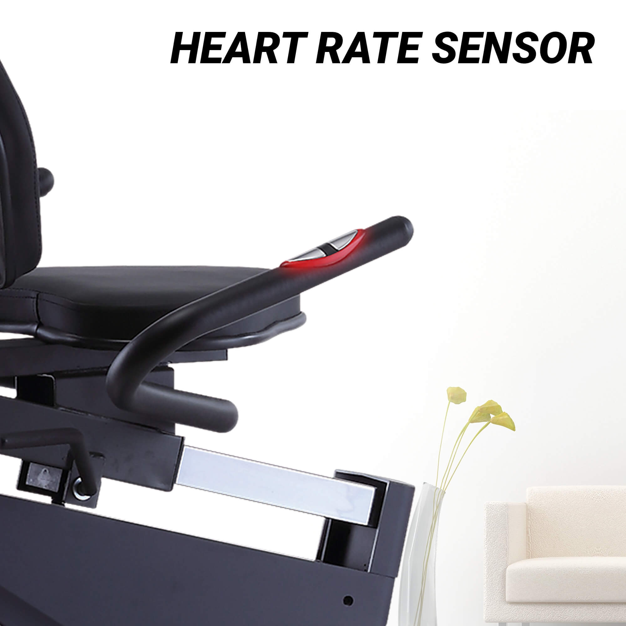 BR 800 Magnetic Recumbent Bike for Home Use