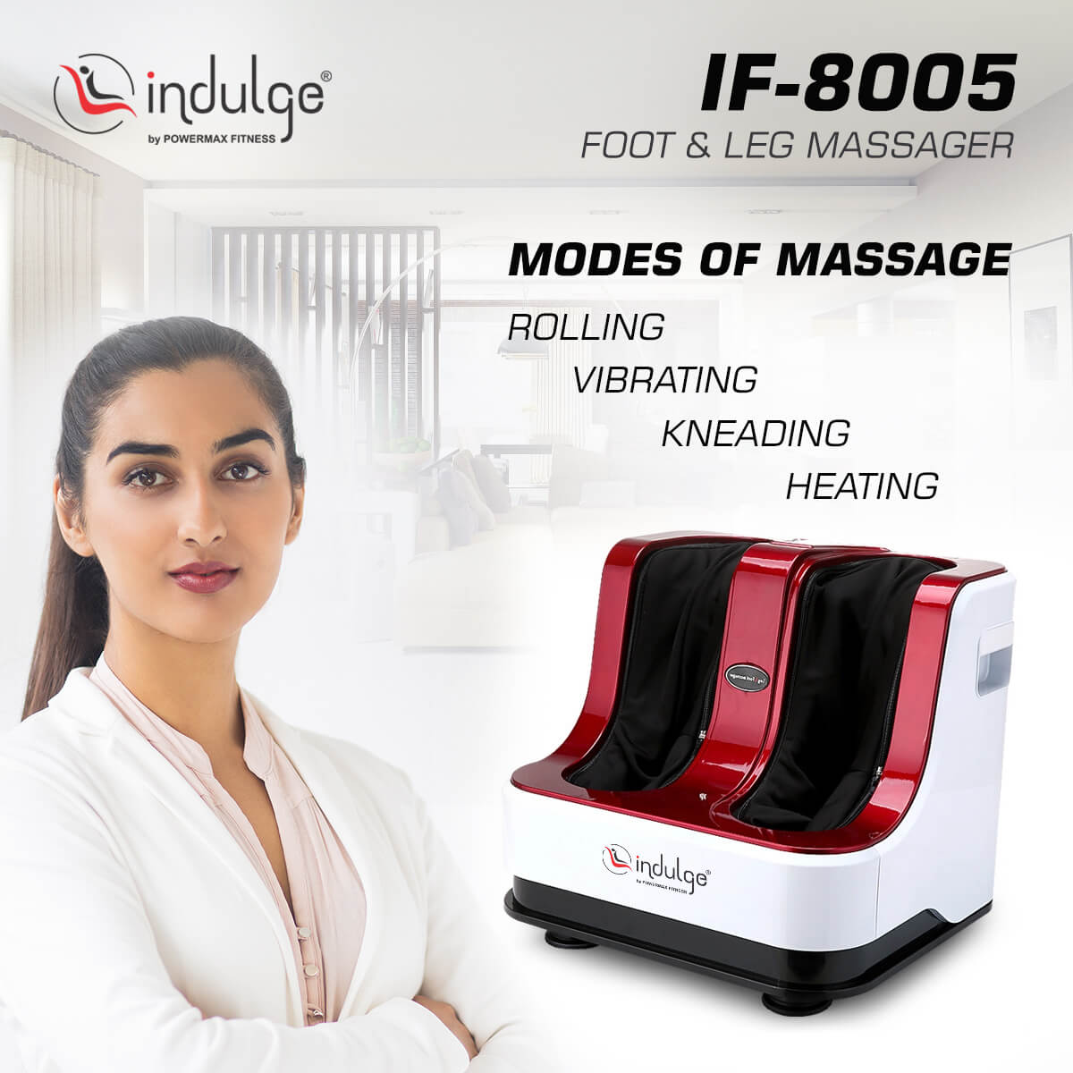 Indulge IF-8005 Leg Massager