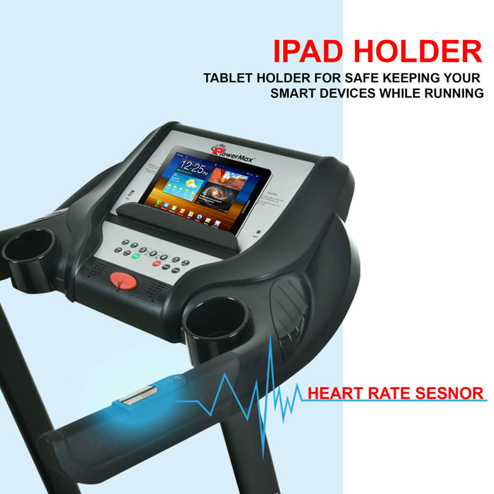 TAM-230 AC Motorized Treadmill with MP3 & iPad Holder