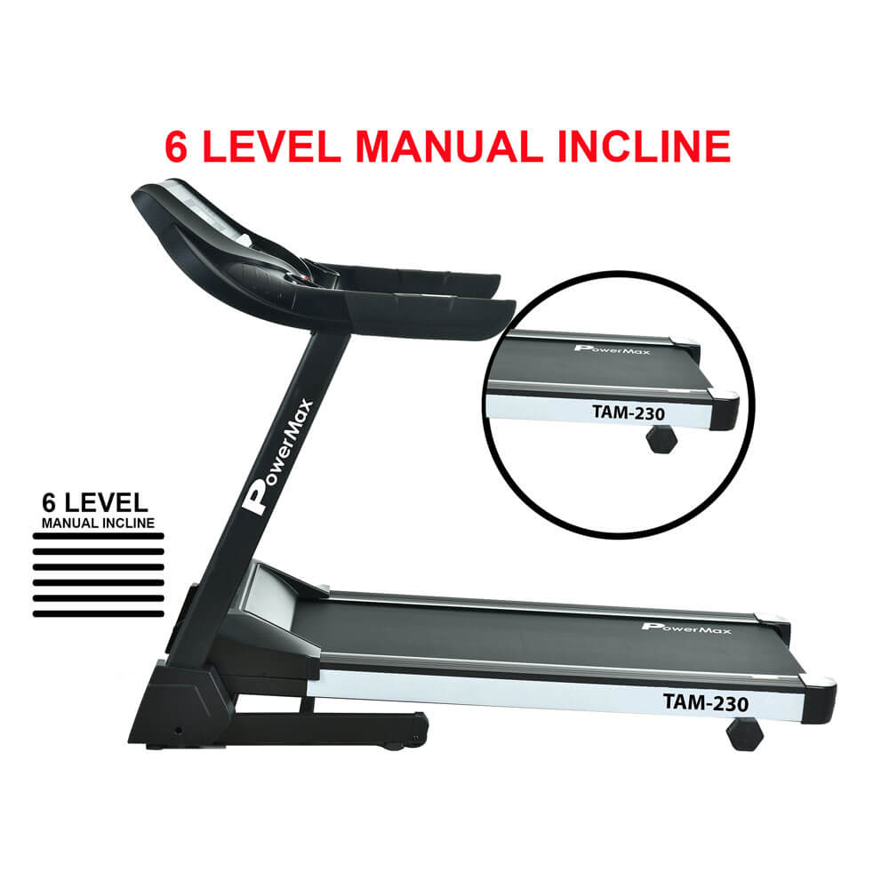 TAM-230 AC Motorized Treadmill with MP3 & iPad Holder