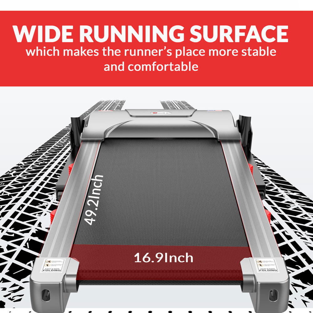TAC 225 AC Motorized Treadmill for Home with Semi Auto Lubrication