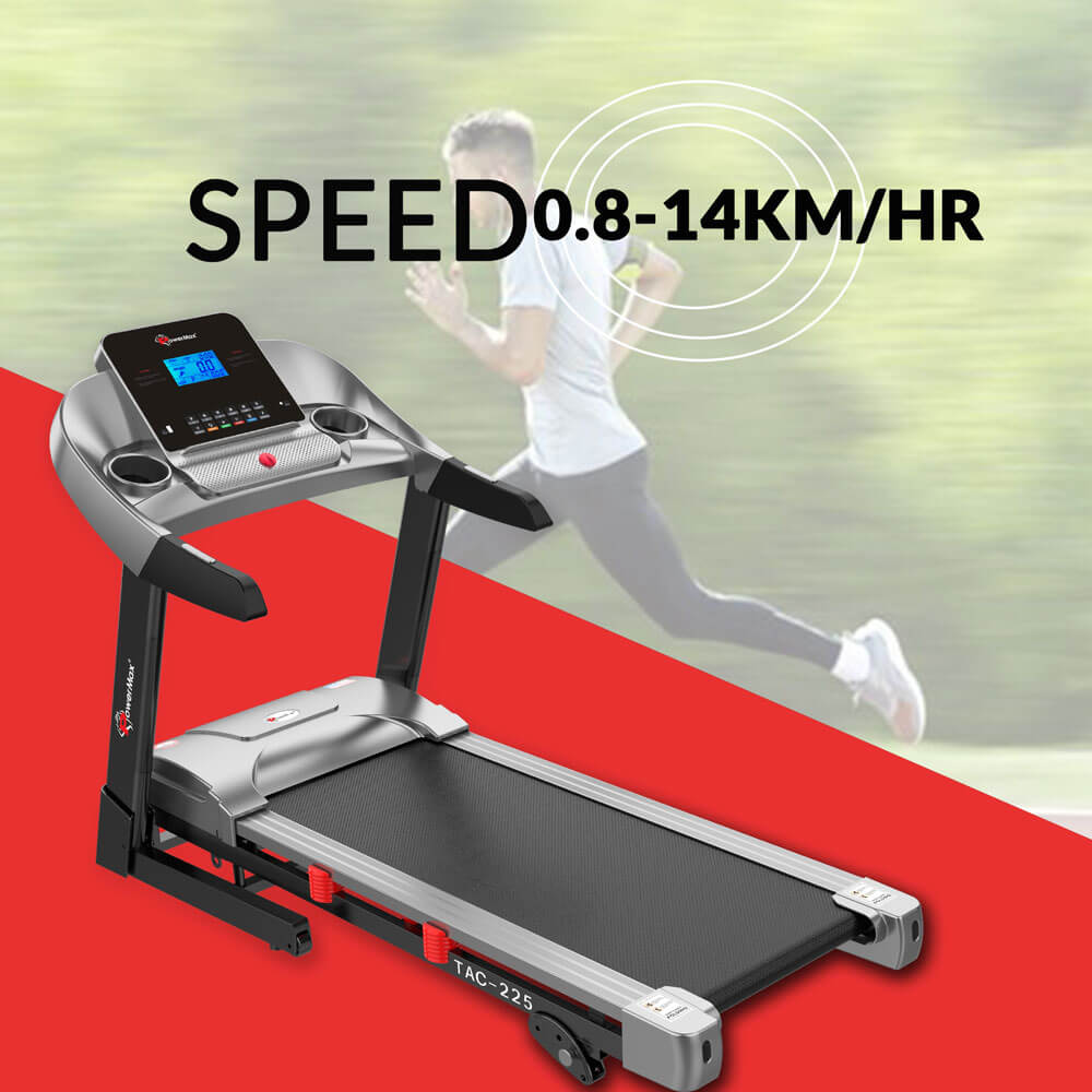 TAC-225 AC Motorized Treadmill with MP3 & iPad Holder