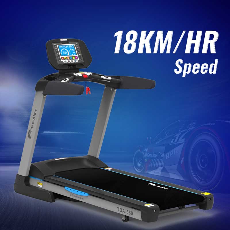 TDA-550 Motorised Treadmill with 400m Track UI