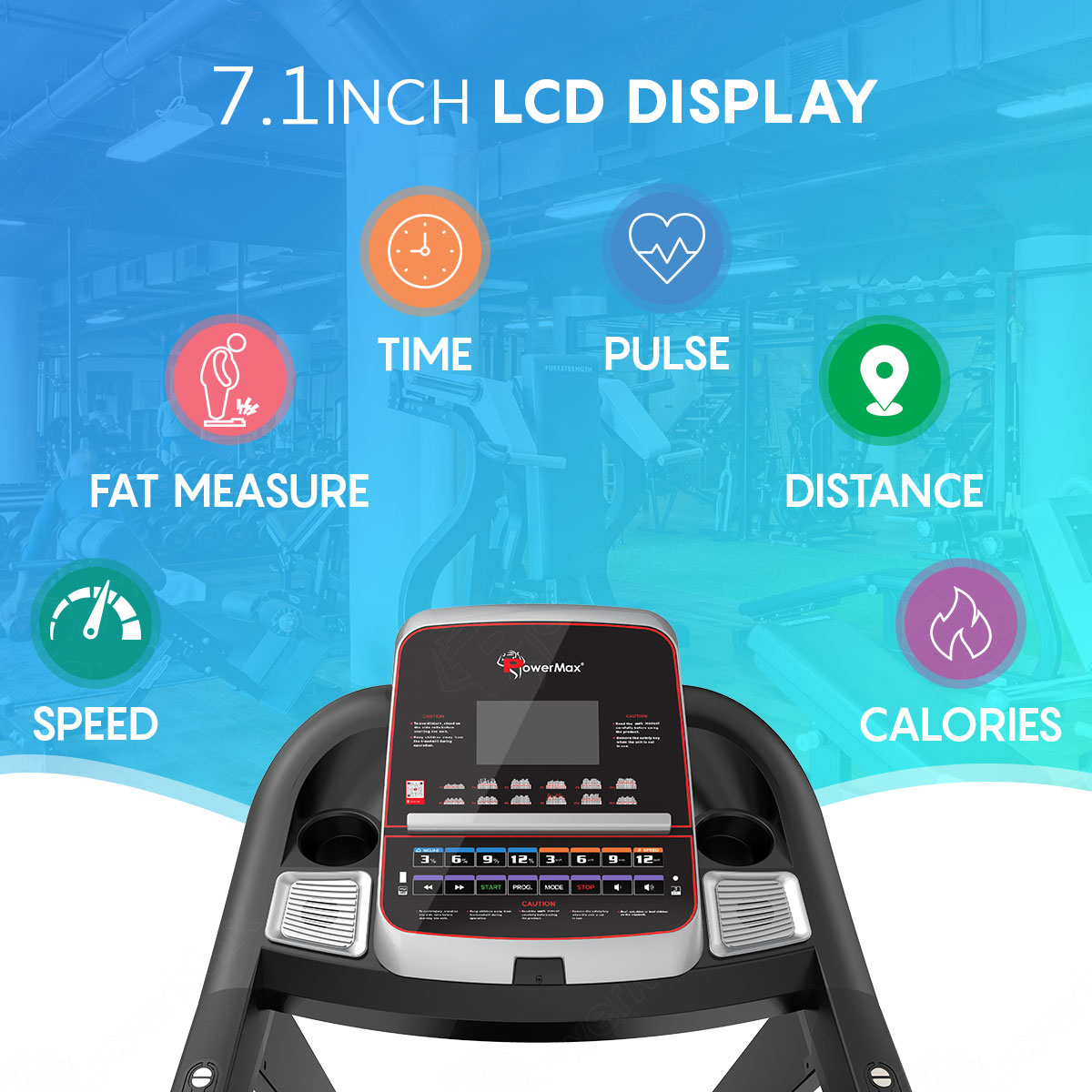 TAC-1500 Commercial Motorized AC Treadmill