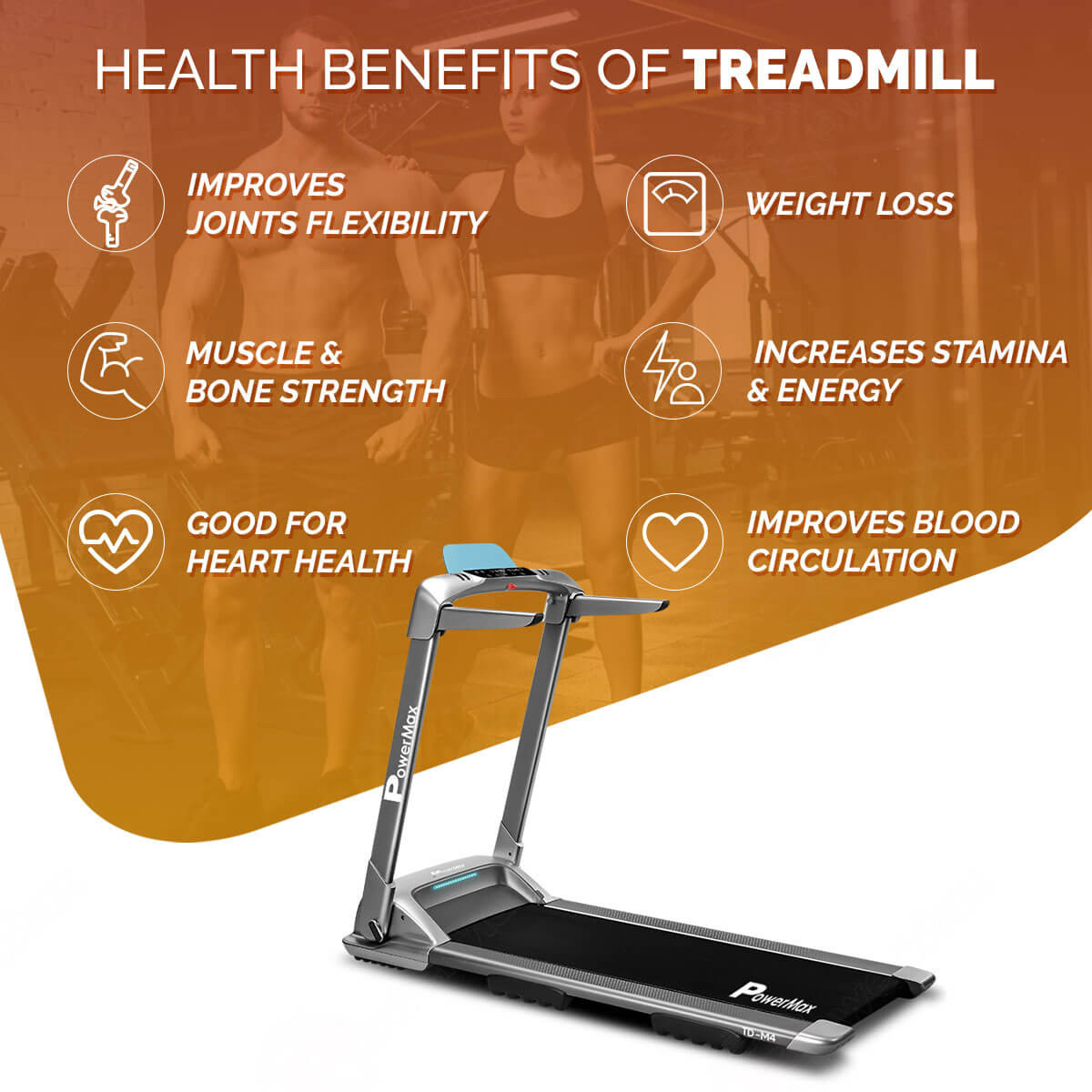 UrbanTrek TD-M4 Motorized Ultra-Compact Foldable Treadmill with Smartphone App