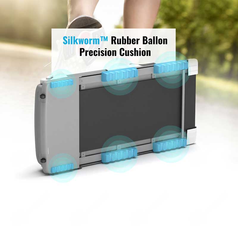 UrbanTrek TD-M4 Motorized Ultra-Compact Foldable Treadmill with Smartphone App