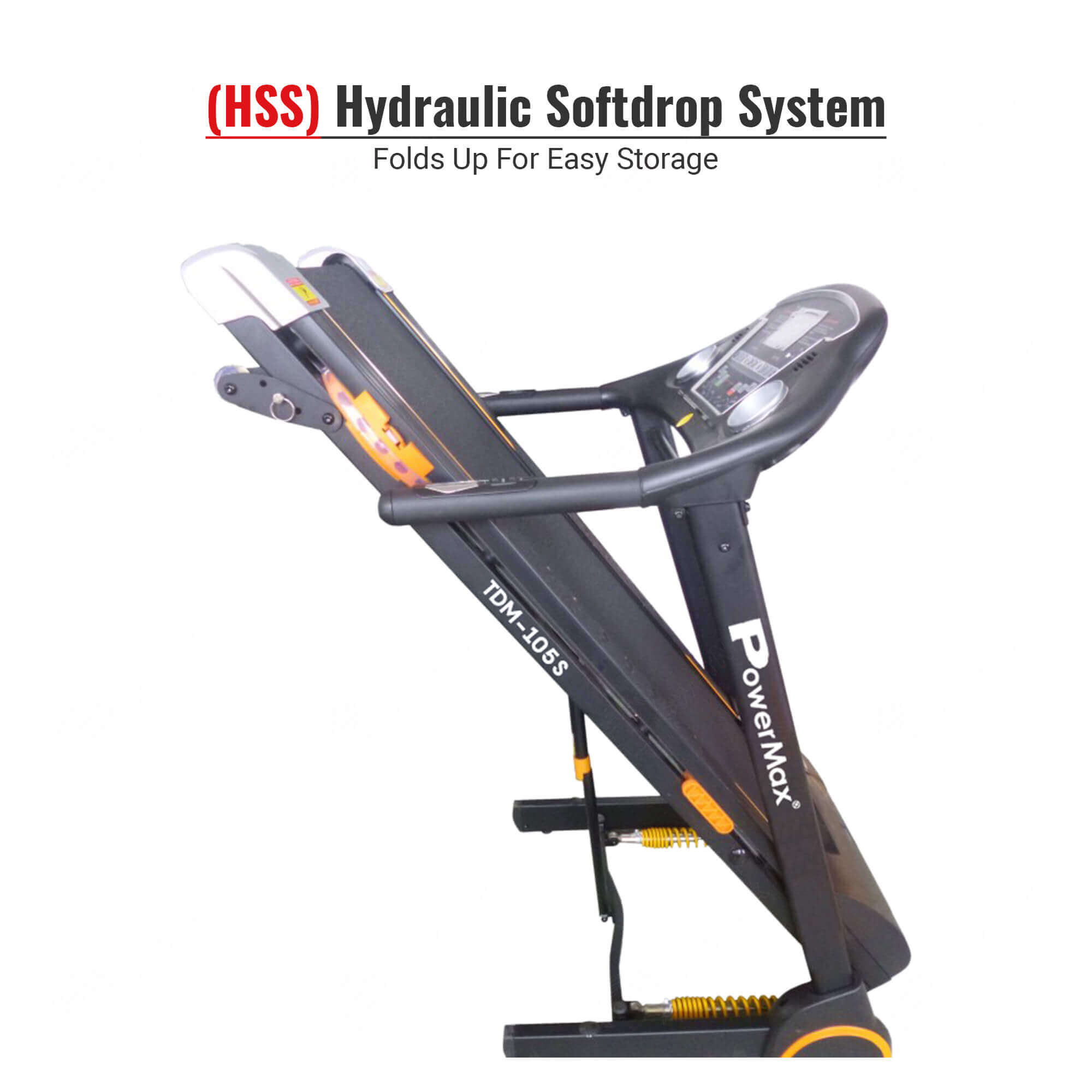 TDM-105S Semi-Auto Lubricating Treadmill