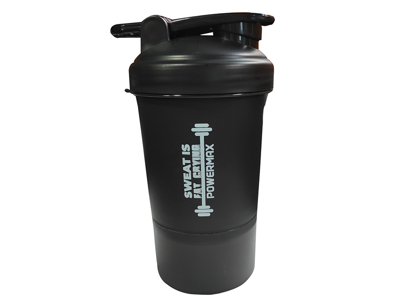 Buy PowerMax Fitness PSB-4S-B (400ml) Protein Shaker Bottle with