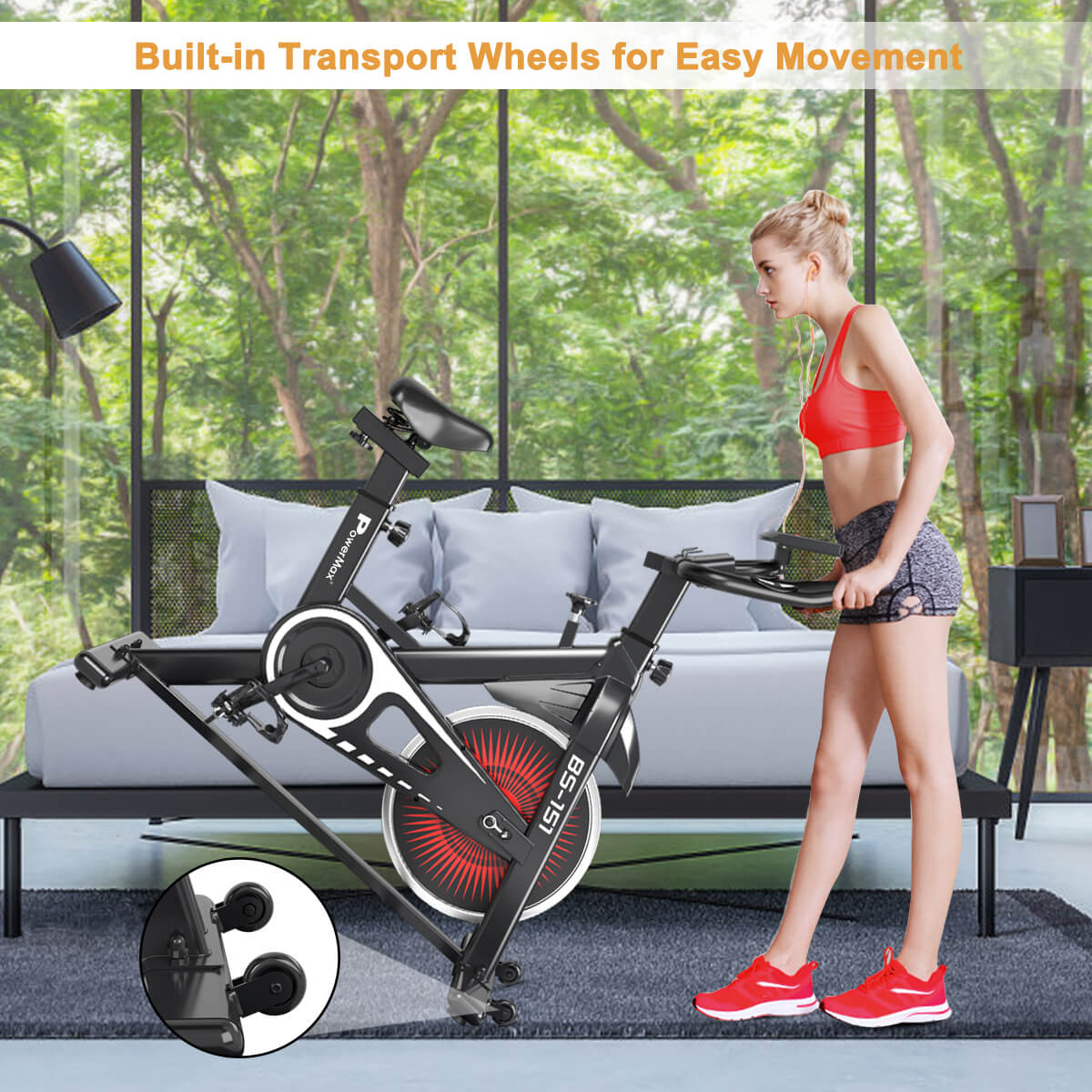 New BS-151 Home Use Group Bike/Spin Bike