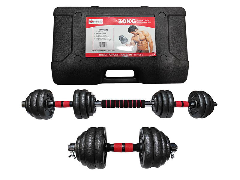 <b>PDS-30</b> Baking Iron Dumbbells Set