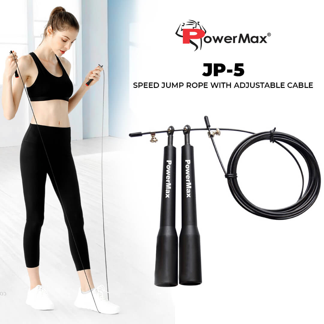 Iron gym adjustable speed rope deals