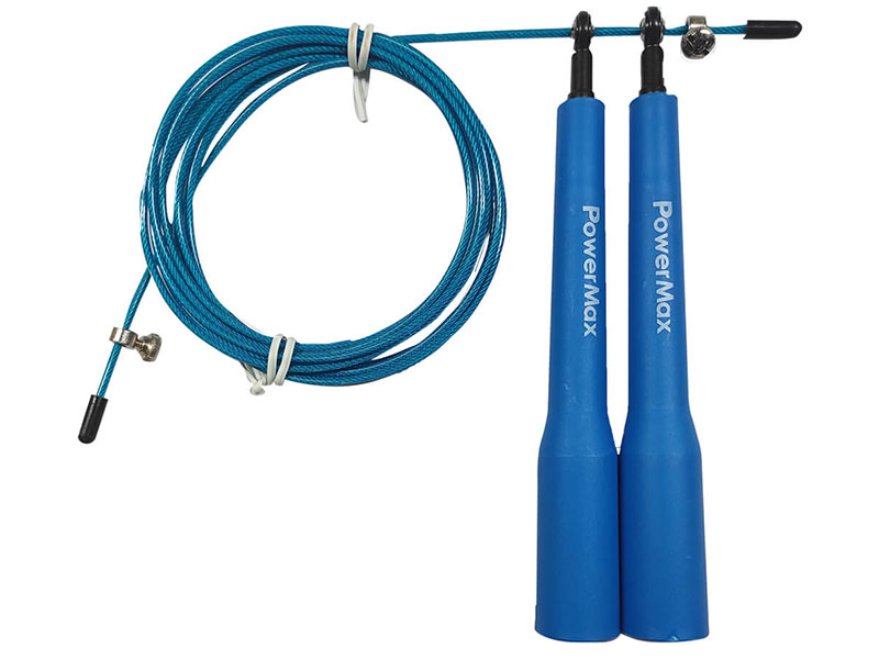 JP-5 (Blue) Exercise Speed Jump Rope With Adjustable Cable