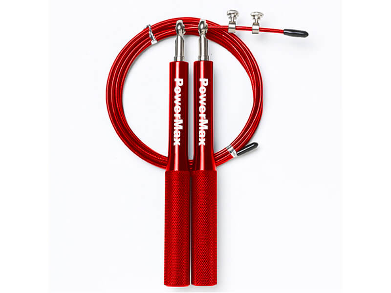 JA-3 (Red) Exercise Speed Jump Rope With Adjustable Cable