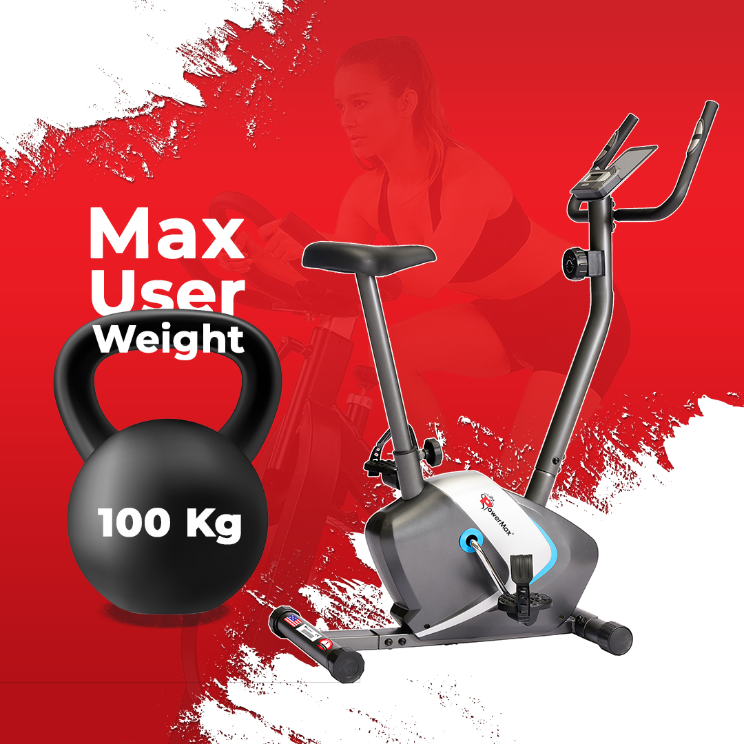 BU-350 Magnetic Upright Bike with iPad holder