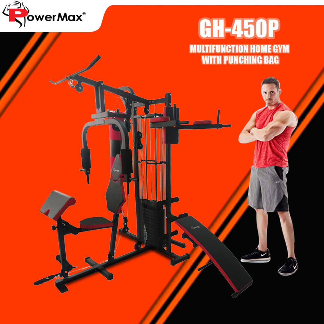 GH-450 (AL480) Home Gym with Punching Bag