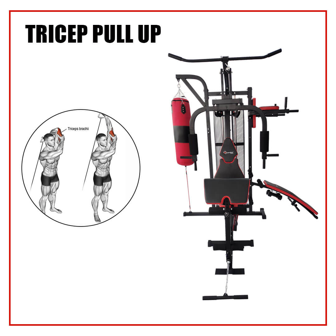 GH-450 (AL480) Home Gym with Punching Bag